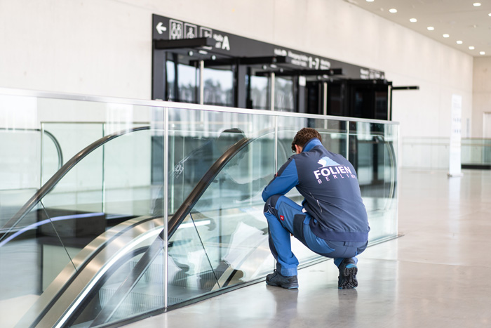 Montage der Kratzschutzfolie vom Experten